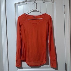 Marmot Women’s Orange Long Sleeve Top Small